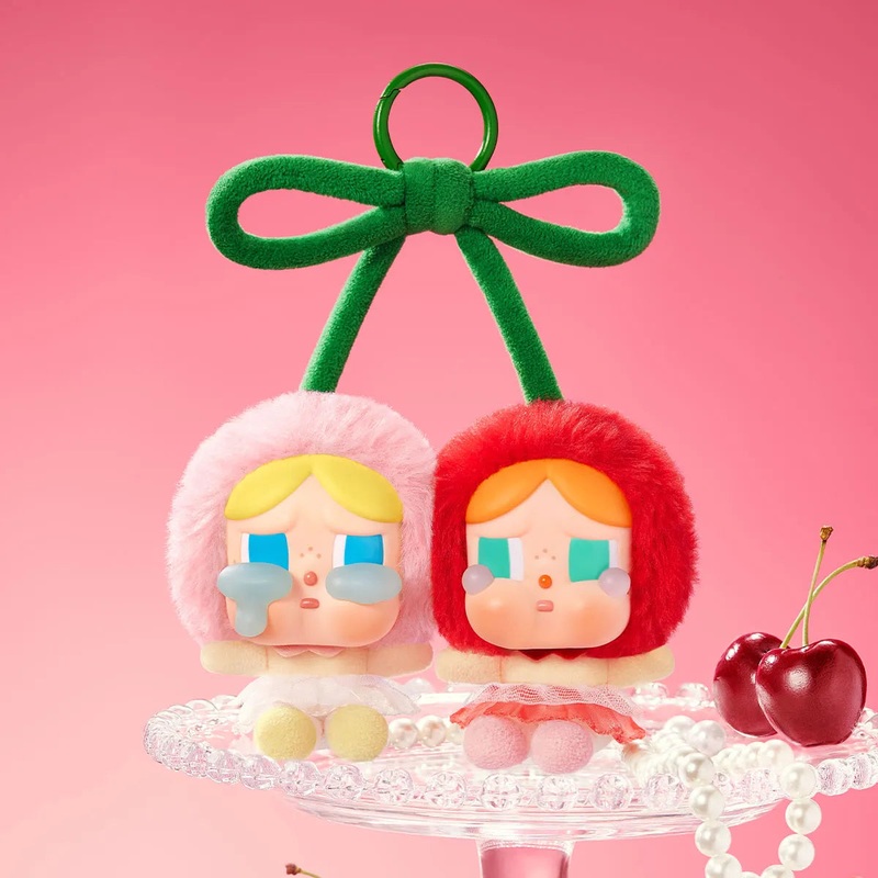 CRYBABY Crying For Love Series “Love You Cherry Much” Vinyl Plush Hanging Card