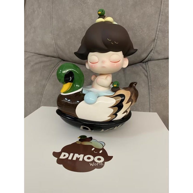 DIMOO Graffiti Duck Limited Figure Green