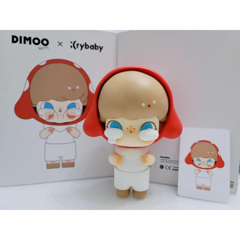 DIMOO x Crybaby Small Mushroom Limited Figure