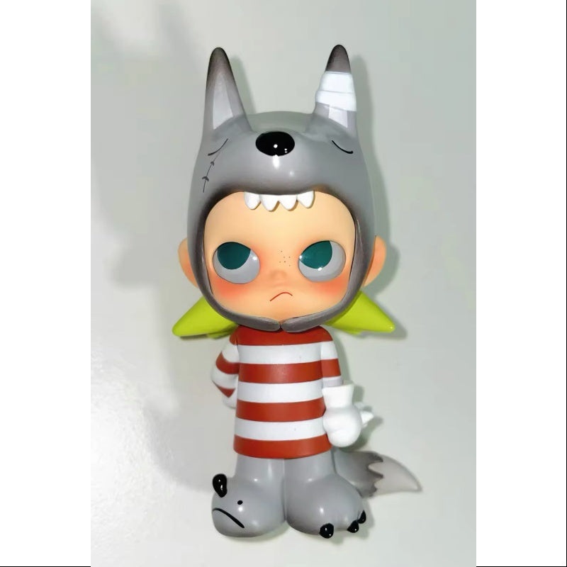 Zsiga Walking Into The Forest Series Little Grey Wolf