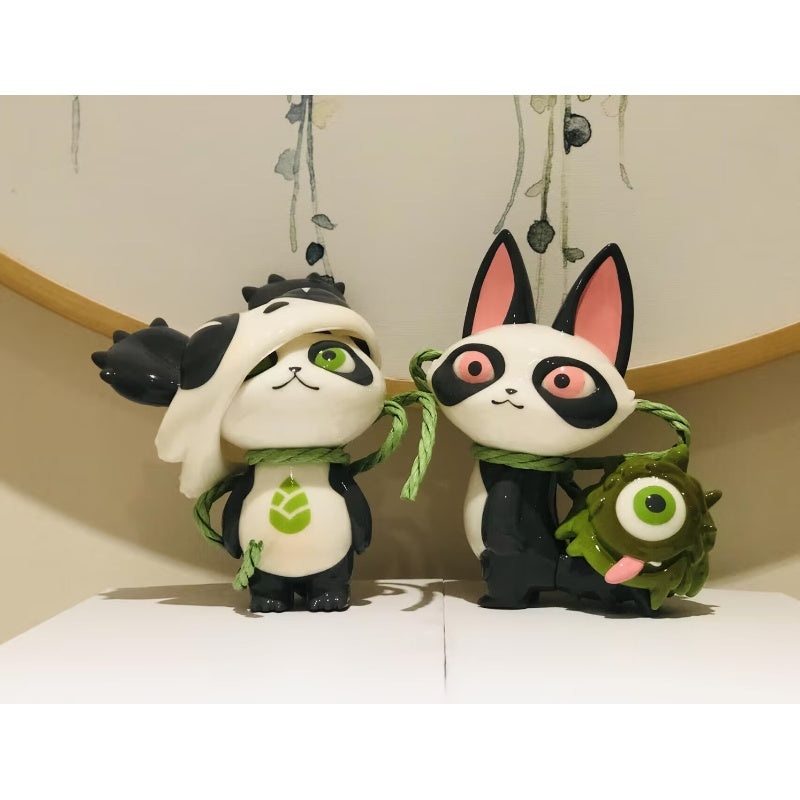 DIMOO Snooks & Candy Panda Limited Figure