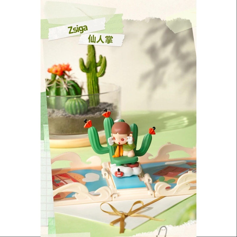 Zsiga Pop Mart Gift For You Greeting Card Series Zsiga Cactus