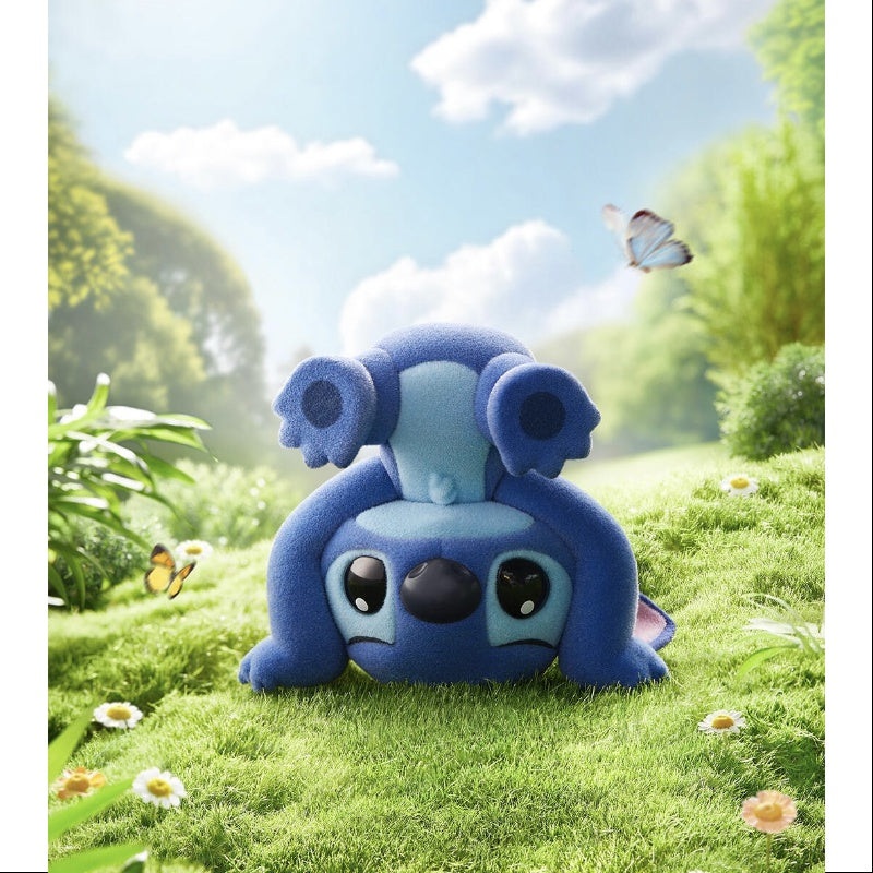 Disney Stitch Little Emotions Series Doing a Handstand