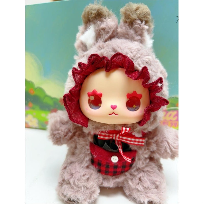 Emma Pocket Zoo Vinyl Plush Series GreyGrey Wolf