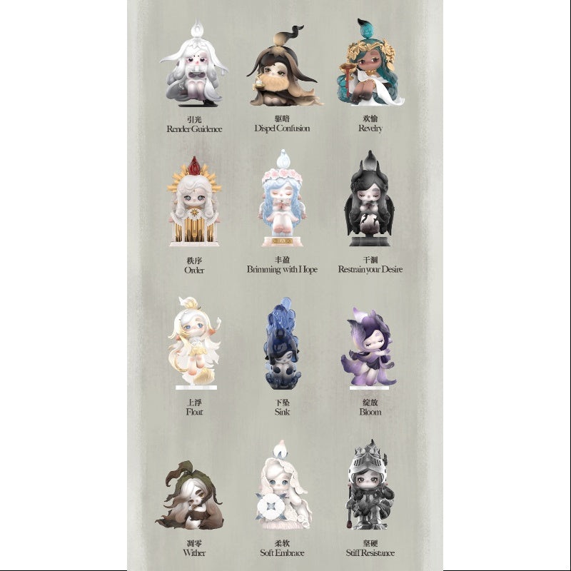 Chaka Candle Whisper Series Whole Set Opened