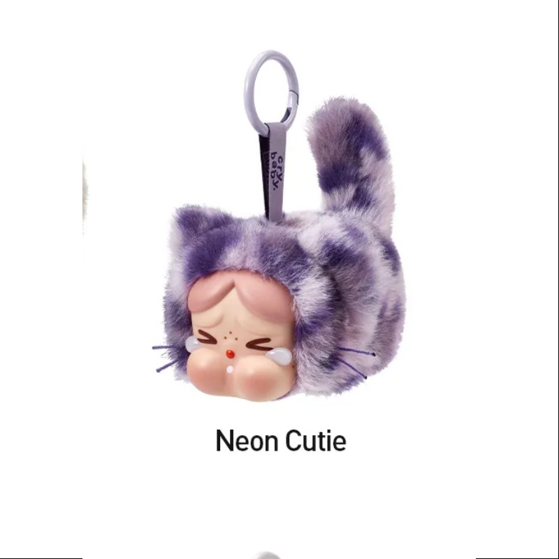 Crybaby Wild but Cutie Vinyl Plush Pendant Series Neon Cutie