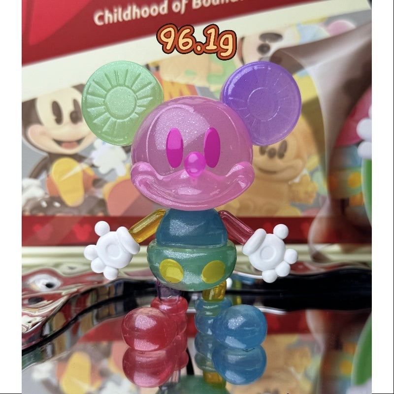 Disney Mickey Childhood of Boundless Imagination Series Rainbow Hard Candy Mickey