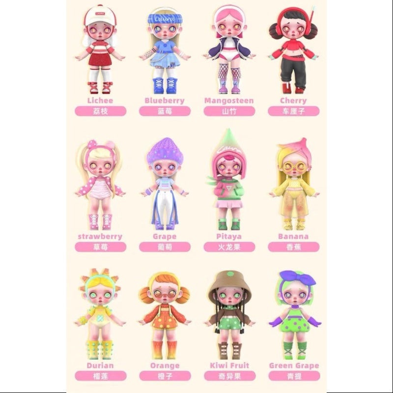 Laura Trendy Fruits Series Whole Set Opened
