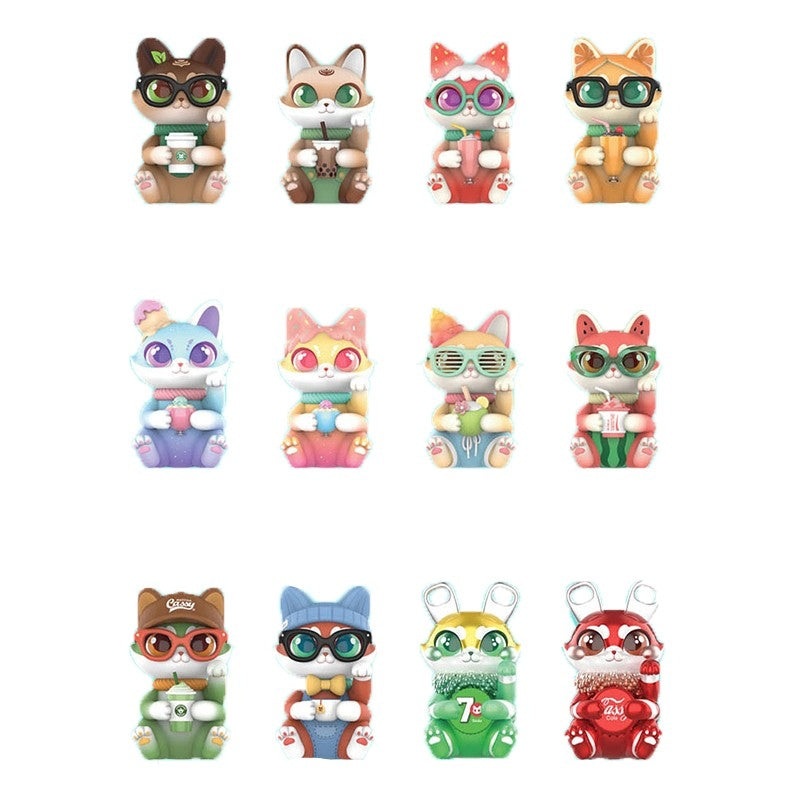 ToyCity Cassy Cat Drinks Series