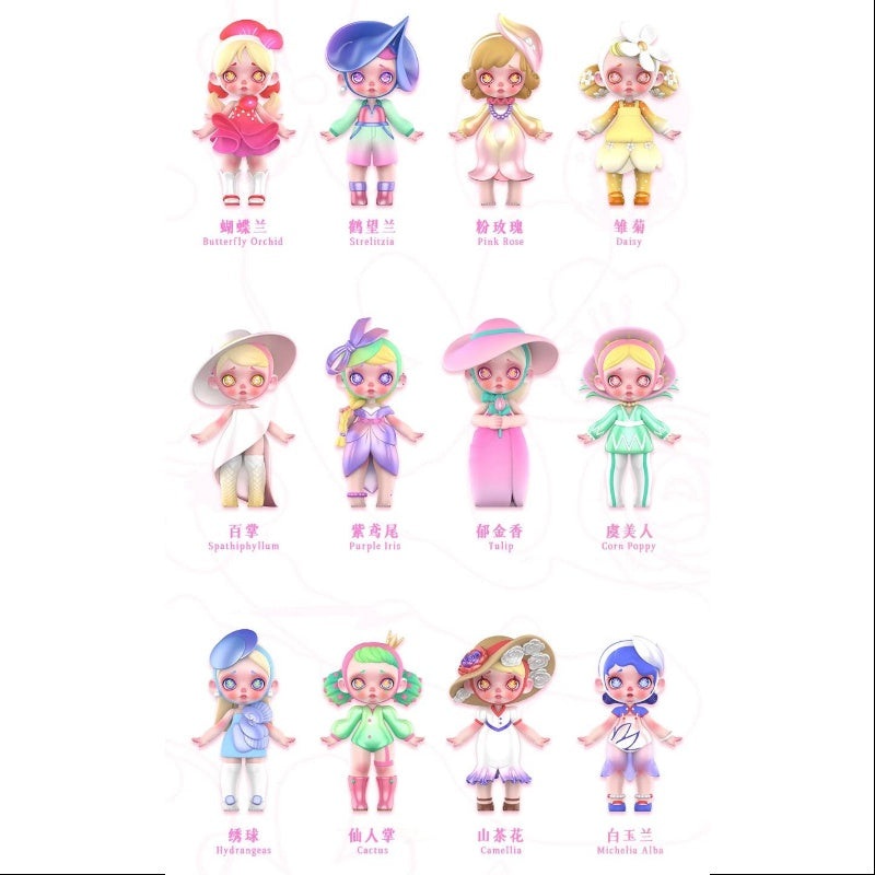 Laura Floral Fashion Series Whole Set Opened