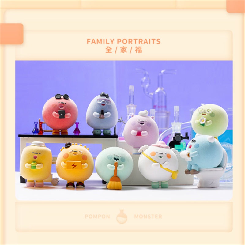 ToyCity POMPON MONSTER 01 Series