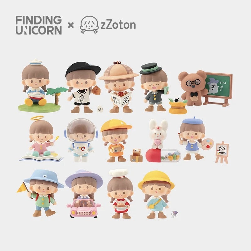 zZoton WHO IS LITTLE WITCH SERIES