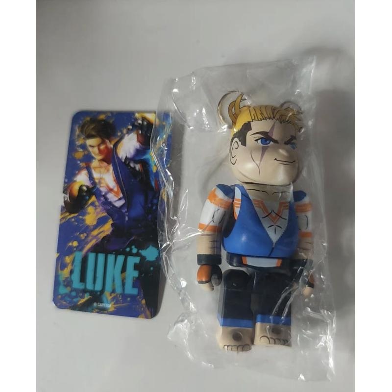 Bearbrick Series 46 Street Fighter Game Luke 100%