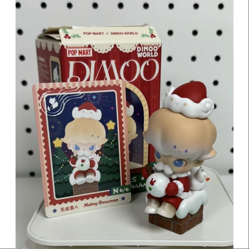 DIMOO Letters from Snowman Series MAKING SNOWMAN