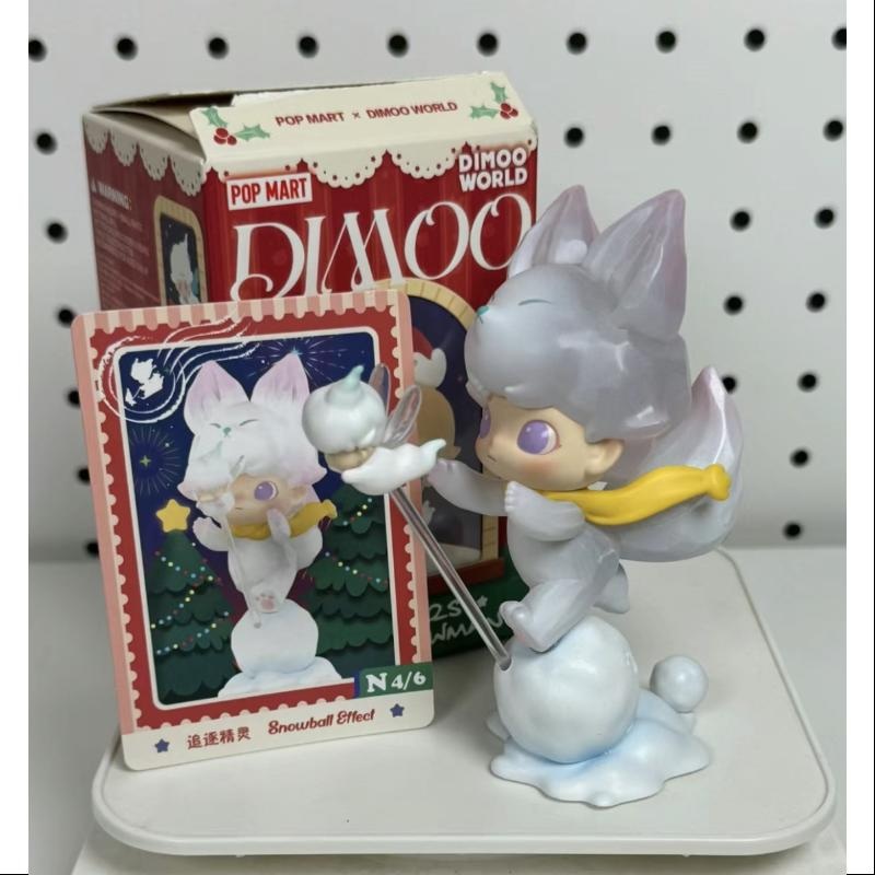 DIMOO Letters from Snowman Series SNOWBALL EFFECT