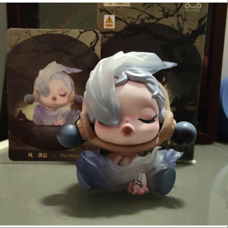 Skullpanda The Ink Plum Blossom Series The Wind