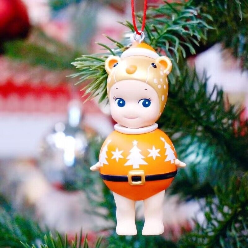 Sonny Angel Christmas Ornament Series 2023 Cheetah