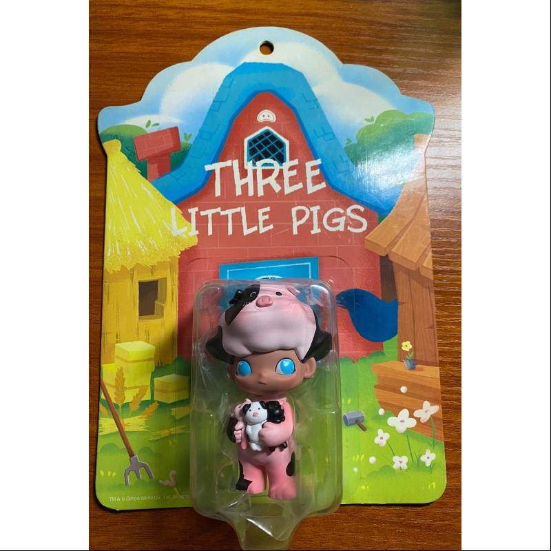 DIMOO THREE LITTLE PIGS Limited edition
