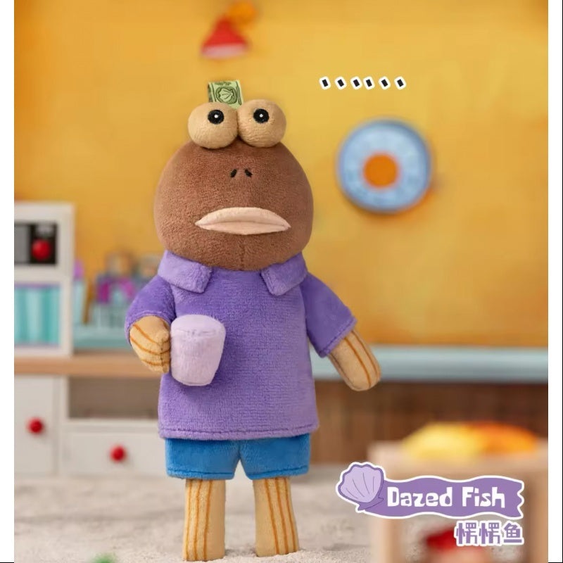 Bikini Bottom Buddies Whimsical Plush Series Dazed Fish