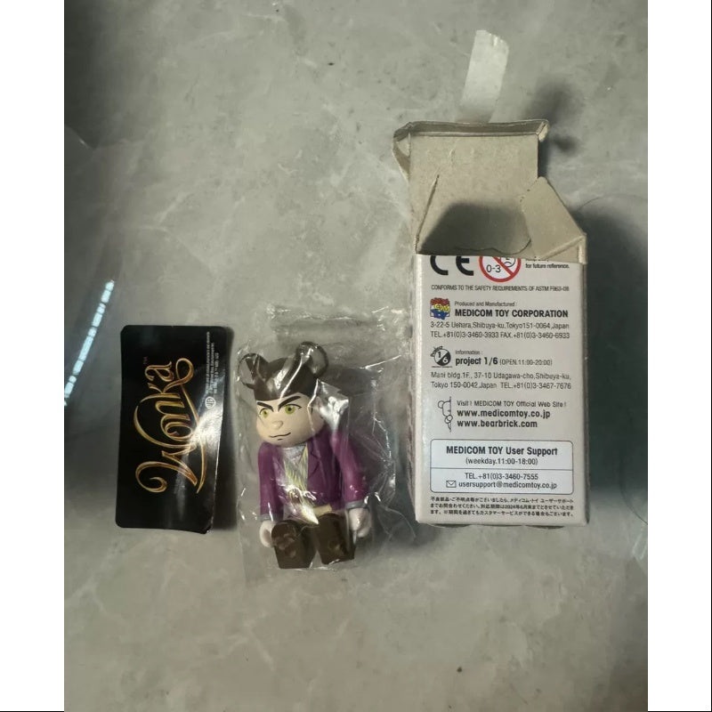 Bearbrick Series 47 CUTE Wonka 100%