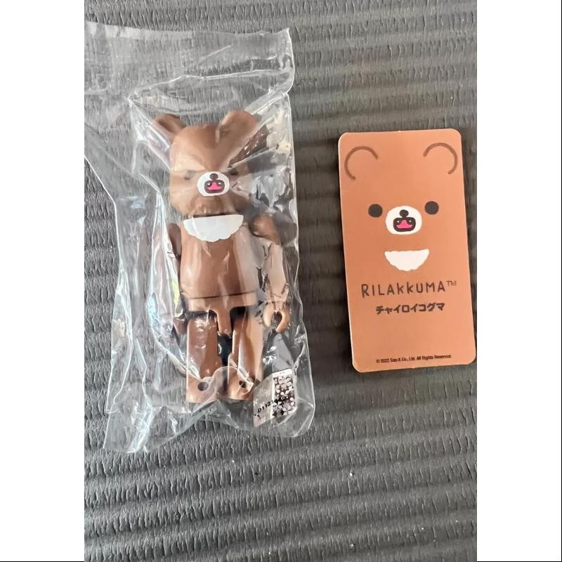 Bearbrick Series 45 Secret Rilakkuma ANGRY DARK BROWN 100%