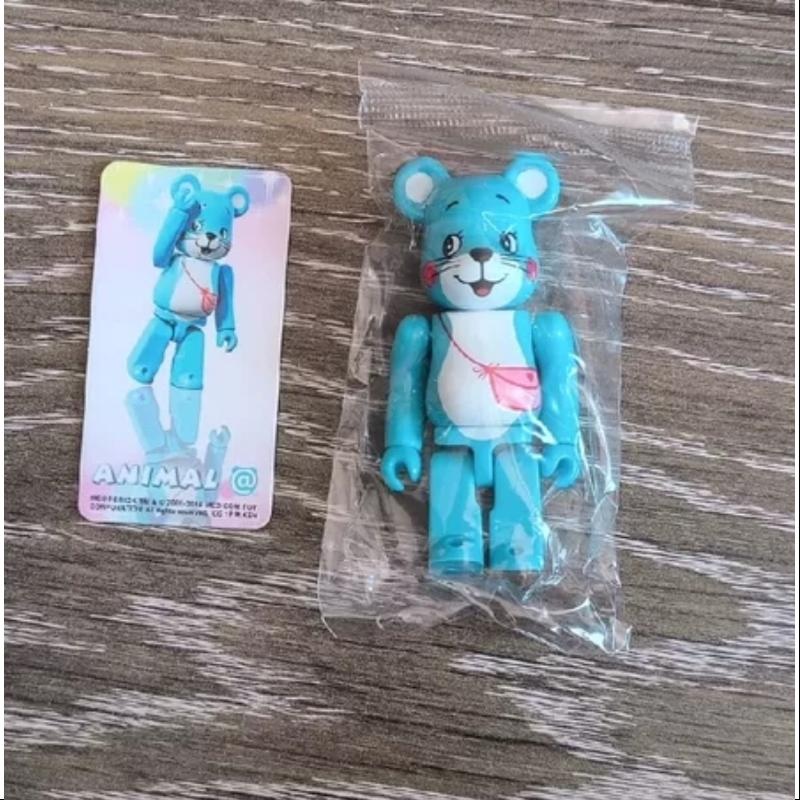 Bearbrick Series 31 ANIMAL Blue Bear 100%