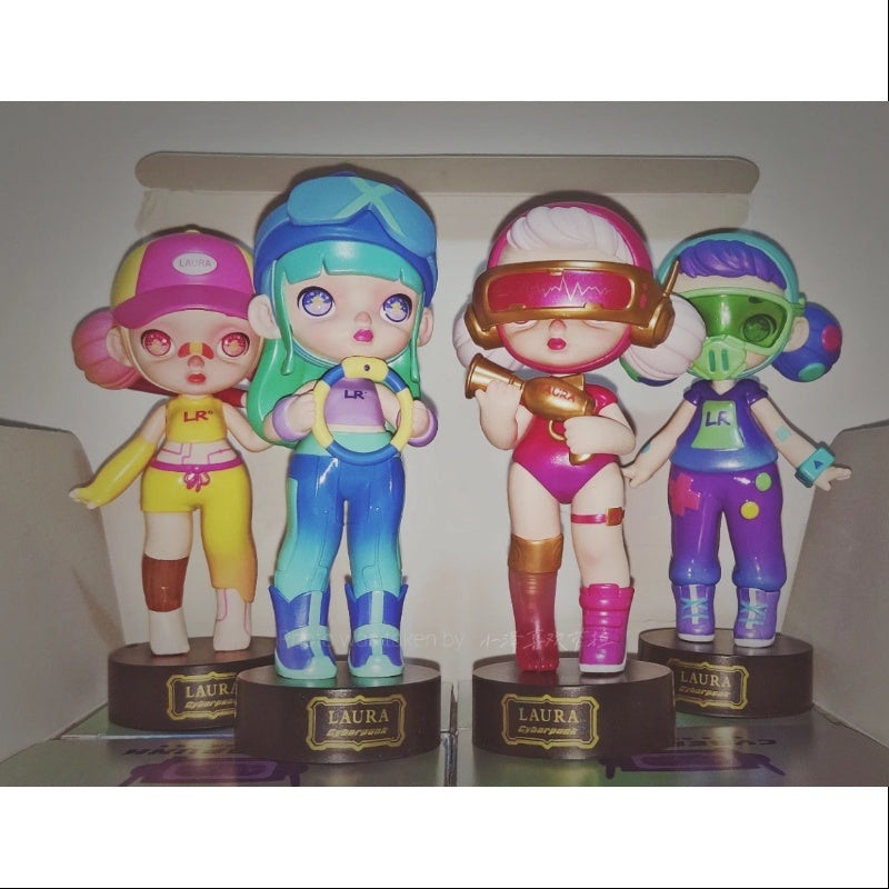 Laura Cyberpunk Space Capsule Series 2 Whole Set Opened