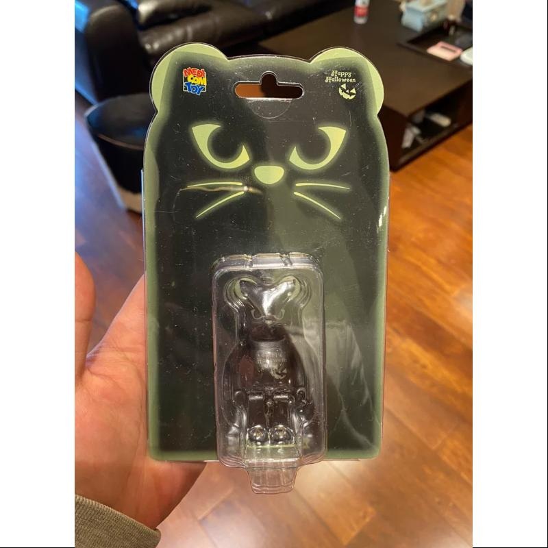 Bearbrick 2016 Halloween GREEN GLOW in DARK 100% Limited Medicom Be@rbrick