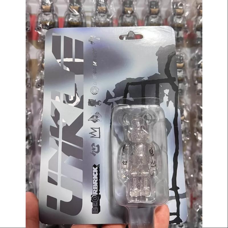 Bearbrick UNKLE futura CLEAR 100% Limited Medicom Be@rbrick