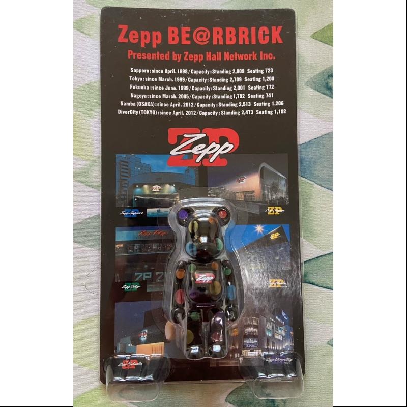 Bearbrick ZEPP 2015 100% Limited Medicom Be@rbrick