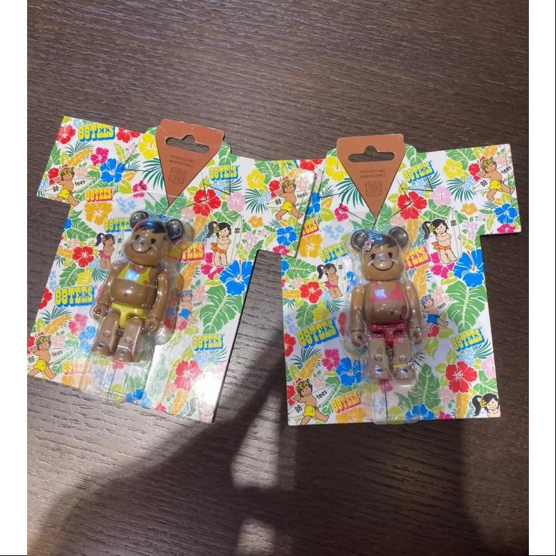 Bearbrick X 88TEES Hawaii SET 100% Limited Medicom Be@rbrick