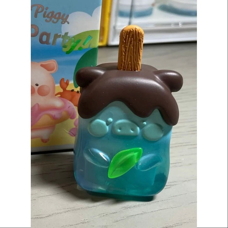 LuLu the Piggy Beach Party! Series Secret Ice Lolly(Blue)(1/144)