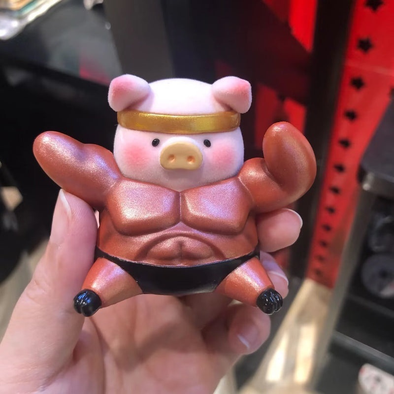 LuLu the Piggy The Fitness Club Series Secret Muscle pig