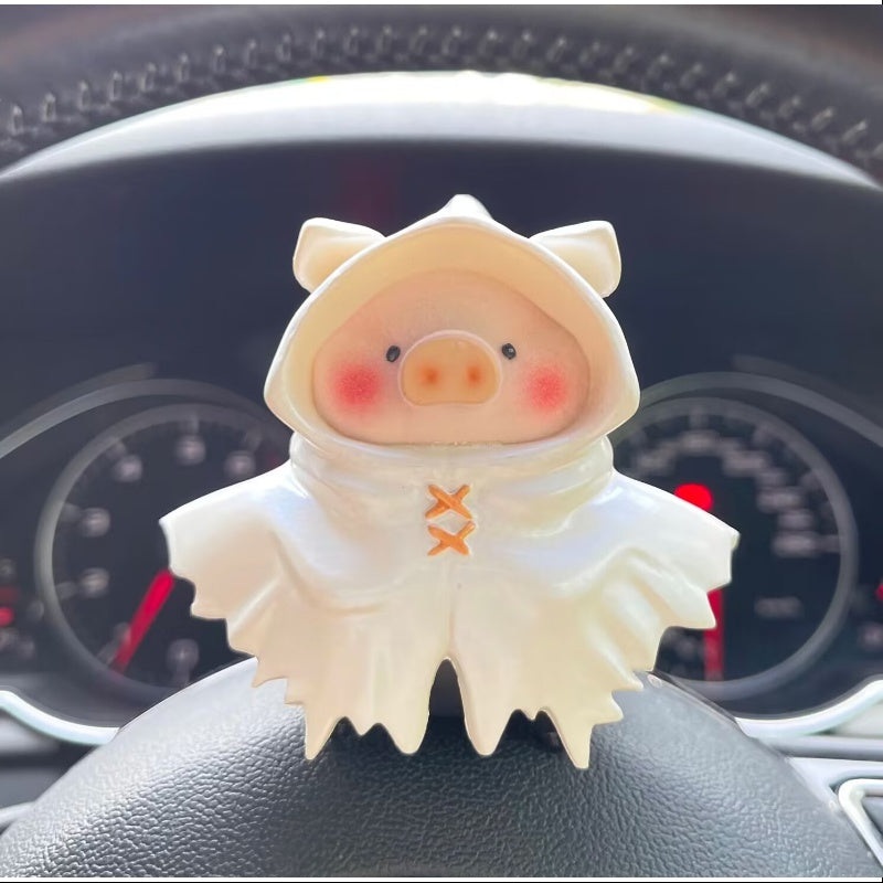 LuLu the Piggy The Wizard Series Secret Magic CloakWhite