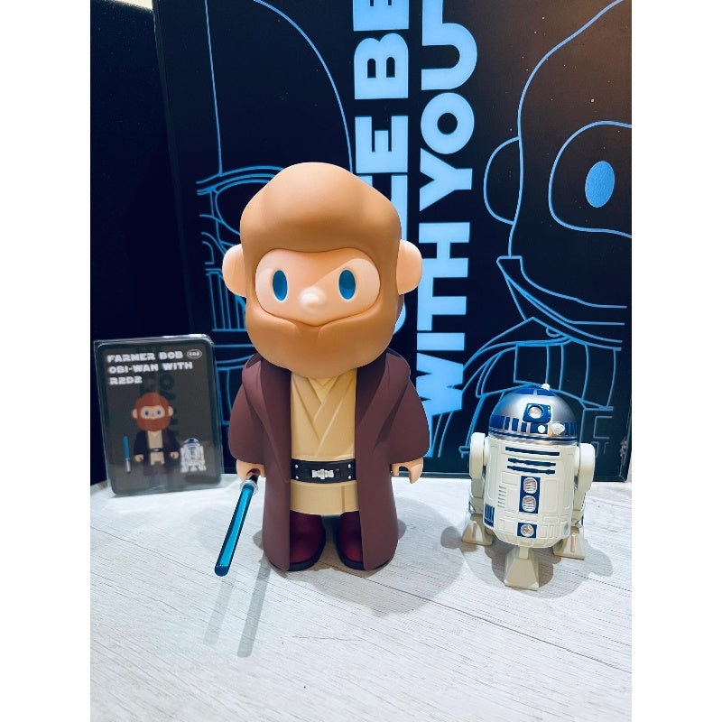 FARMER BOB x Star Wars 200% Series OBI-WAN WITH R2D2
