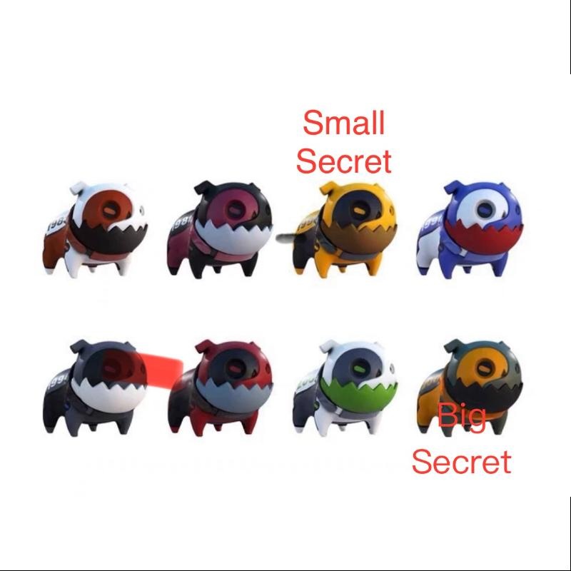MR.BONE GAME DOG Series COMPLETE SET (6 Normal Model & 2 Secret Model