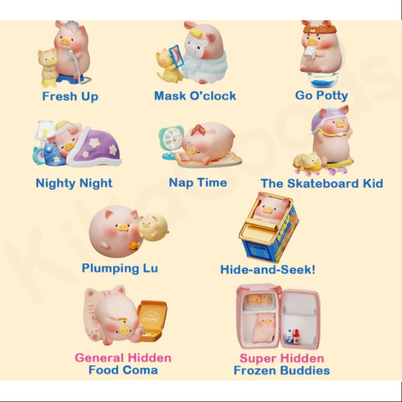 LuLu the Piggy Stay With You Series Whole Set Brand New With Plastic