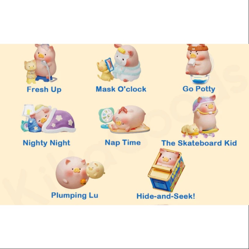 LuLu the Piggy Stay With You Series Whole Set Opened