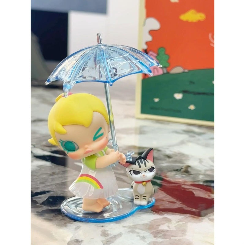 MOLLY Baby Molly & Baby Tabby Series Come Under the Umbrella