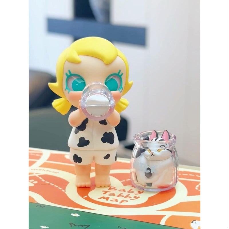 MOLLY Baby Molly & Baby Tabby Series Milk Lover