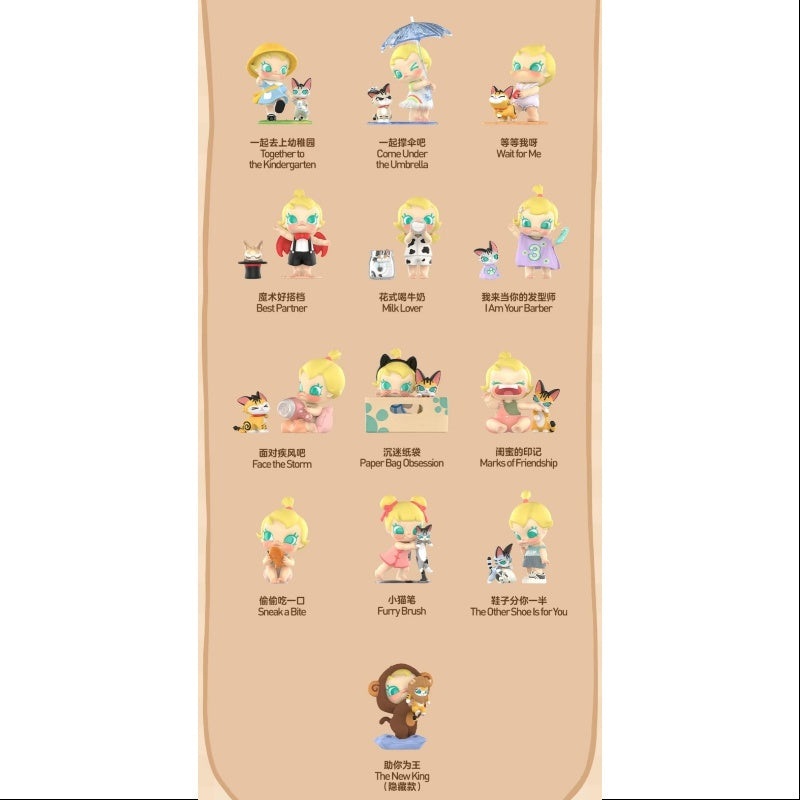 MOLLY Baby Molly & Baby Tabby Series Whole Set Brand New With Plastic