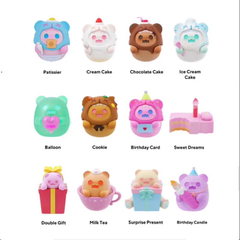 ShinWoo Happy Birthday Series Whole Set Opened