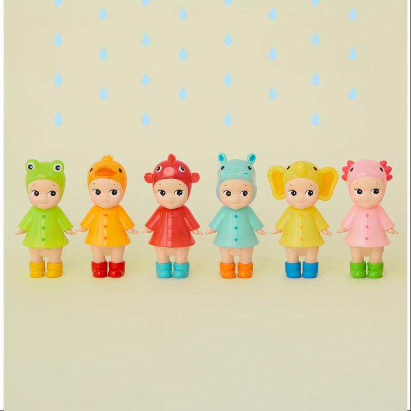 Sonny Angel I Love Rainy Day Series Whole Set Opened