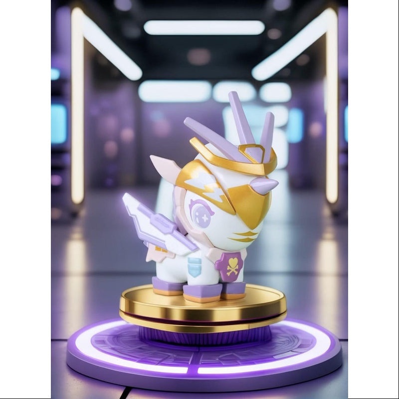 TNT SPACE X Tokidoki Chibi Style Unicorno Seasons In Bloom Series Mekacorno U9