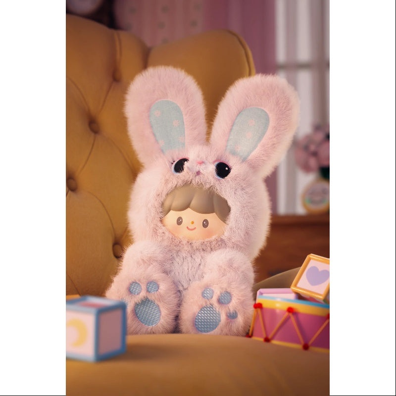 zZoton Retro Toys Series Vinyl Plush Doll Rabbit zZoton