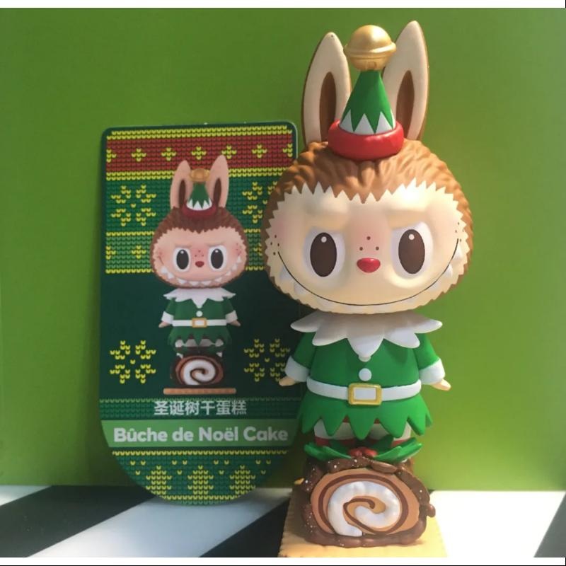 Labubu The Monsters Let’s Christmas Series Bche de Nol Cake