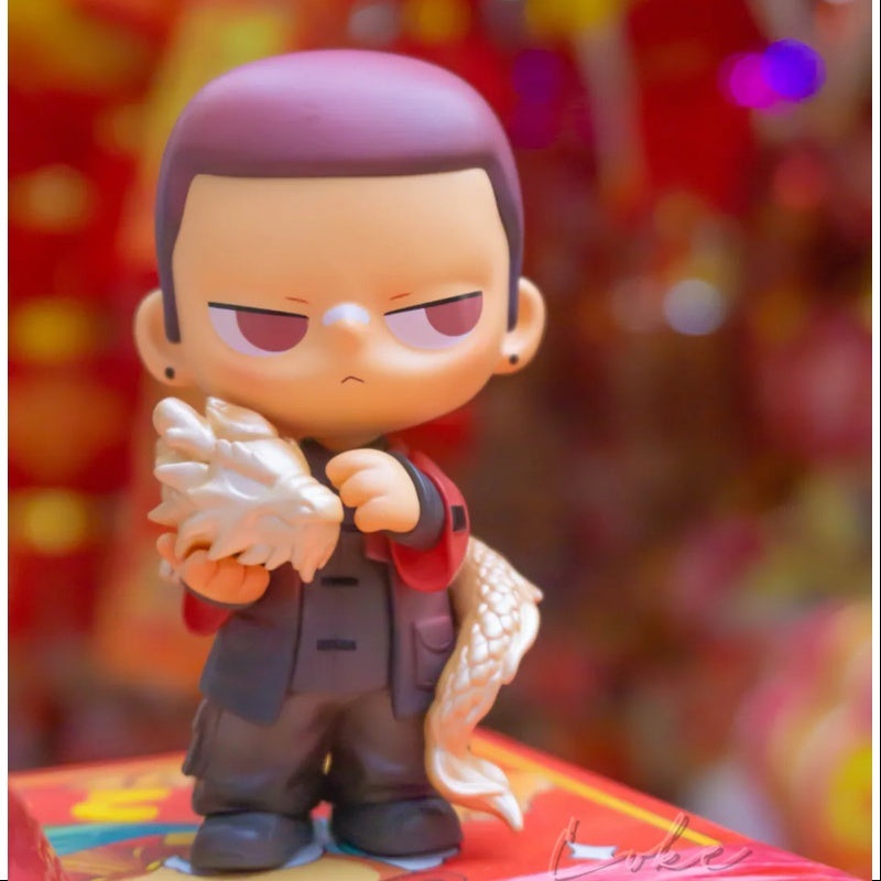 KUBO Pop Mart Loong Presents the Treasure Series HUSTLE LOONG