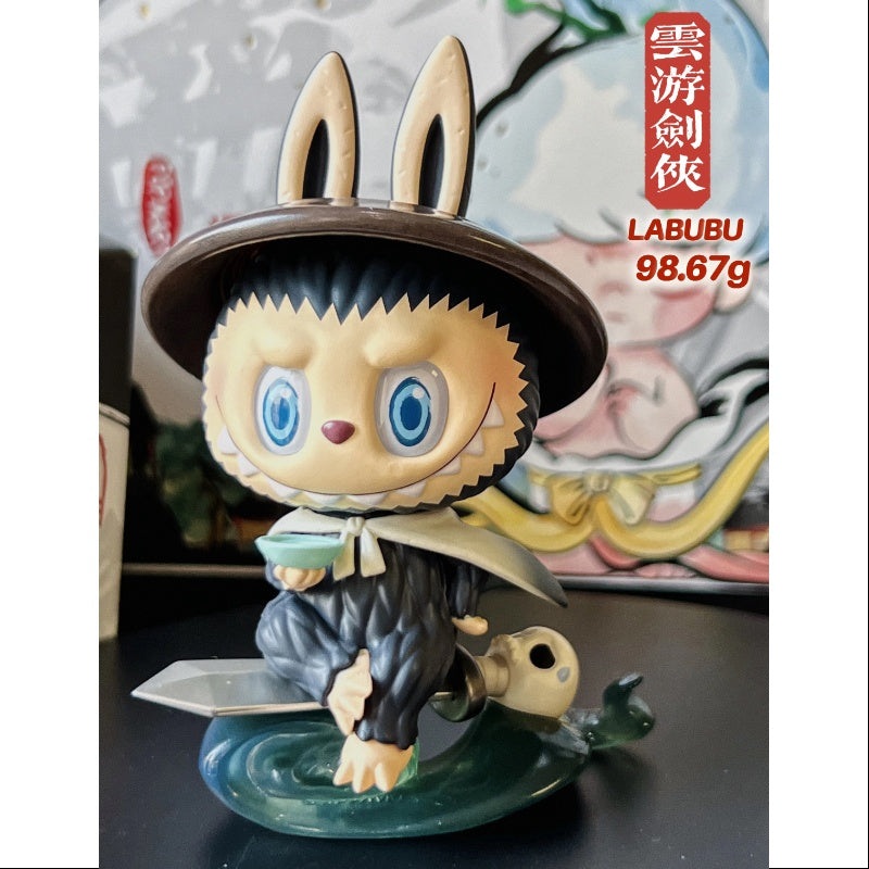 Labubu Matchless Pop Mart 14th Anniversary Series Wandering Swordsman