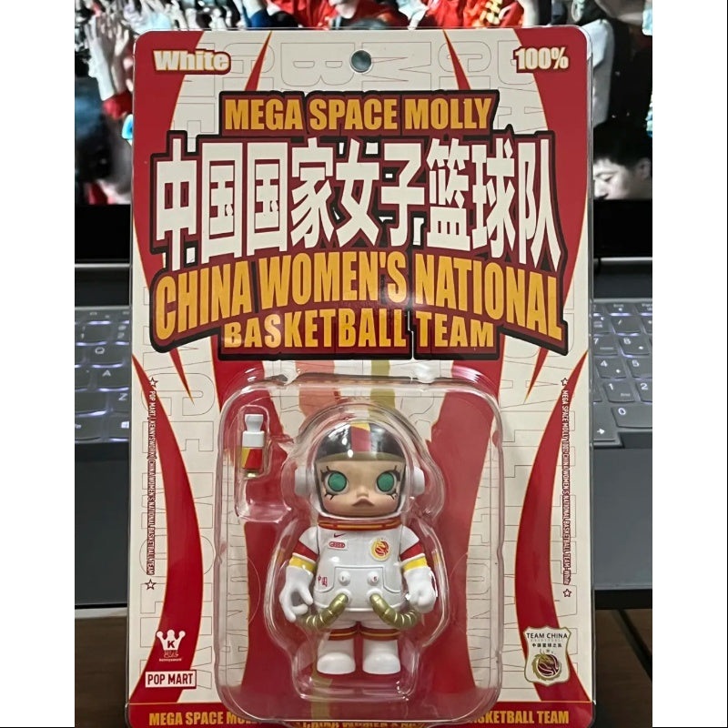 MEGA SPACE MOLLY 100% China Women’s National Basketball Team White 2024 LIMITED