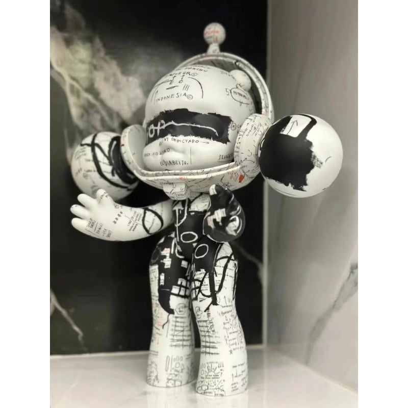MEGA  SKULLPANDA Jean-Michel Basquiat 400% Secret 002 Limited Figurine